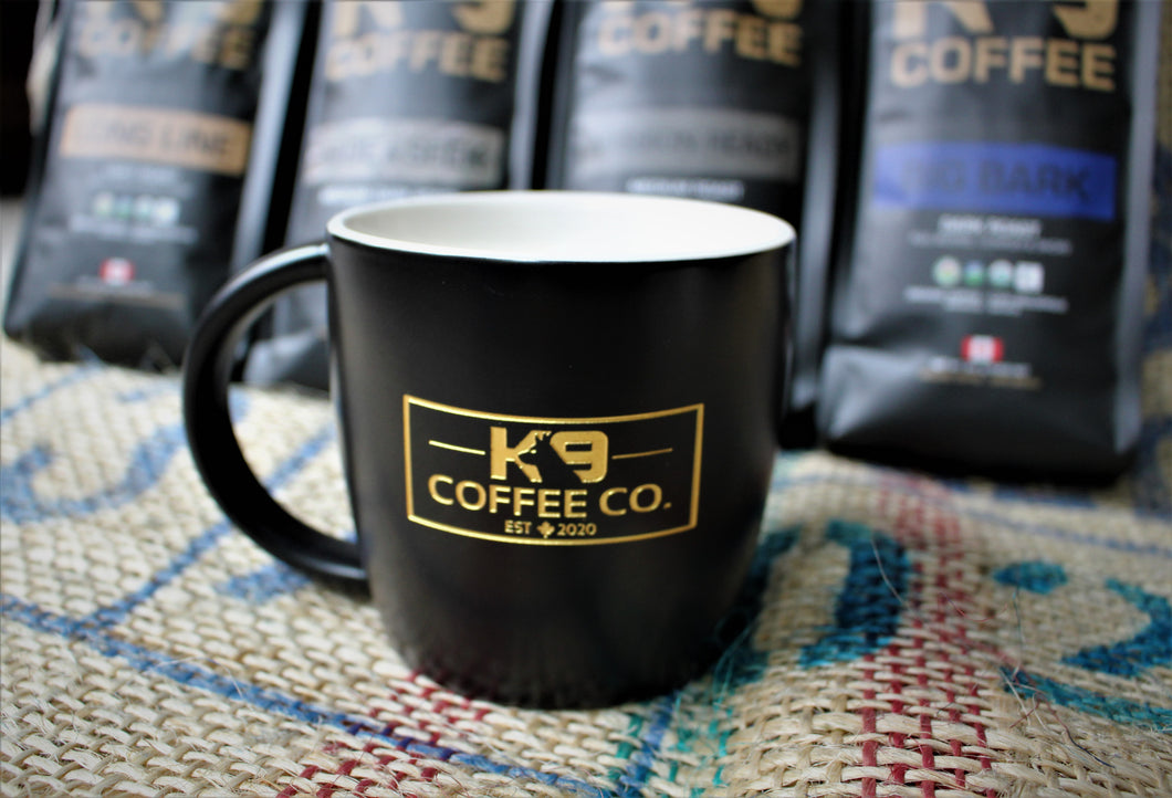 The K9 Coffee Co Mug - Black