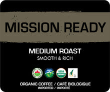 Load image into Gallery viewer, MIssion Ready K9 Coffee Medium Roast
