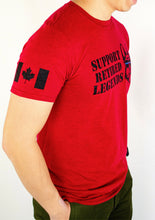 Load image into Gallery viewer, The Canadian Legends Tee -  Heather Red
