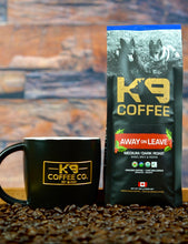 Load image into Gallery viewer, K9 Coffee AWAY ON LEAVE Holiday Edition Medium/Dark Roast Organic Coffee