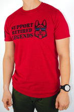 Load image into Gallery viewer, The Canadian Legends Tee -  Heather Red