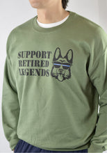 Load image into Gallery viewer, The Classic Crew - Military Green
