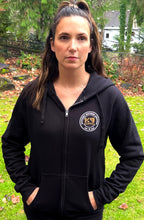 Load image into Gallery viewer, Zip Front "SRL K9 Coffee" Hoodie