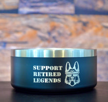 Load image into Gallery viewer, Fur Legends Pet Bowl - Black
