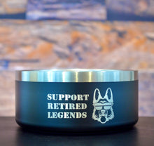 Load image into Gallery viewer, Fur Legends Pet Bowl - Black