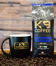 Load image into Gallery viewer, K9 Coffee Co. Big Bark Dark Roast 
