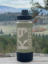 Load image into Gallery viewer, The Legends Tactical Water Bottle 18 oz - Military Green
